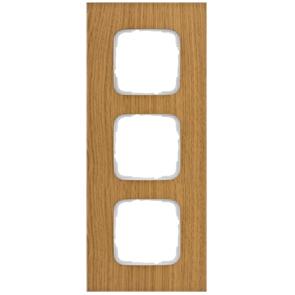 Abdeckrahmen 3-fach Holz Eiche SI Abdeckrahmen 3-fach Holz Eiche SI