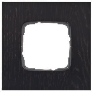 Abdeckrahmen 1-fach Holz Eiche Wenge schwarz Abdeckrahmen 1-fach Holz Eiche Wenge schwarz