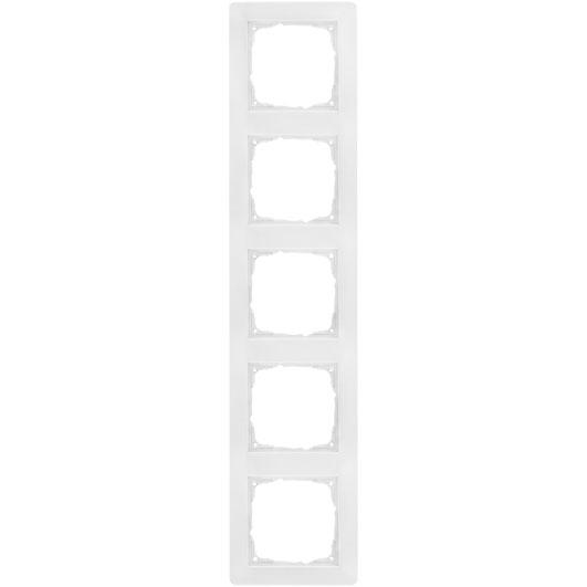 Abdeckrahmen 5 fach reinweiß Abdeckrahmen 5 fach reinweiß