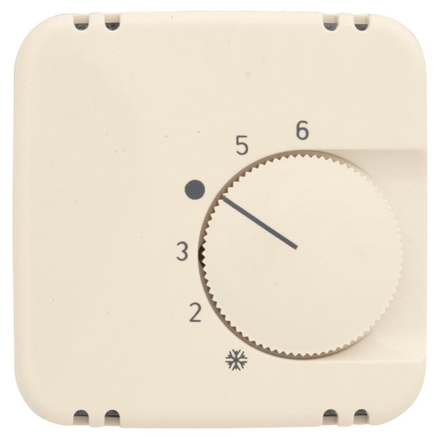 Zentralplatte für Raumthermostat weiß Zentralplatte für Raumthermostat weiß