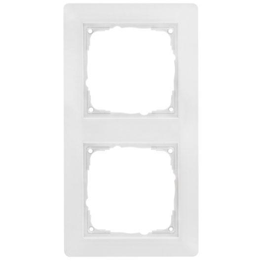 Abdeckrahmen 2-fach reinweiß K55 Abdeckrahmen 2-fach reinweiß K55