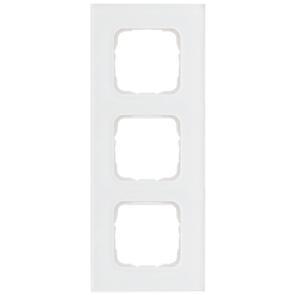 Abdeckrahmen SI 3-fach Glas klar/weiß Abdeckrahmen SI 3-fach Glas klar/weiß