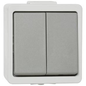 AP/FR Serien-Schalter IP44 grau AP/FR Serien-Schalter IP44 grau