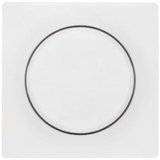 Abdeckung Dreh/Druck-Dimmer reinweiß Abdeckung Dreh/Druck-Dimmer reinweiß