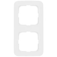 Abdeckrahmen SI 2-fach reinweiß SI K2512/14
