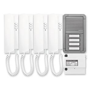 Tür-Sprechanlage 4-Fam.Haus Set 104 Tür-Sprechanlage 4-Fam.Haus Set 104