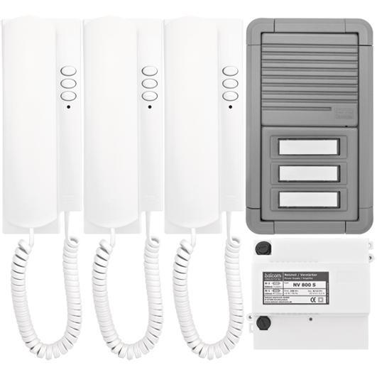Türsprechanlage 3-Fam.-Haus Set 103 Türsprechanlage 3-Fam.-Haus Set 103