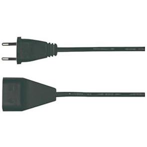 Euro-Verlängerung H03 VVH2-F 2m schwarz