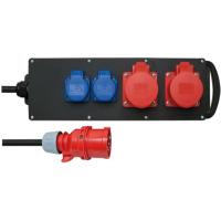 Gummi-CEE-Blockverteiler 1,8m