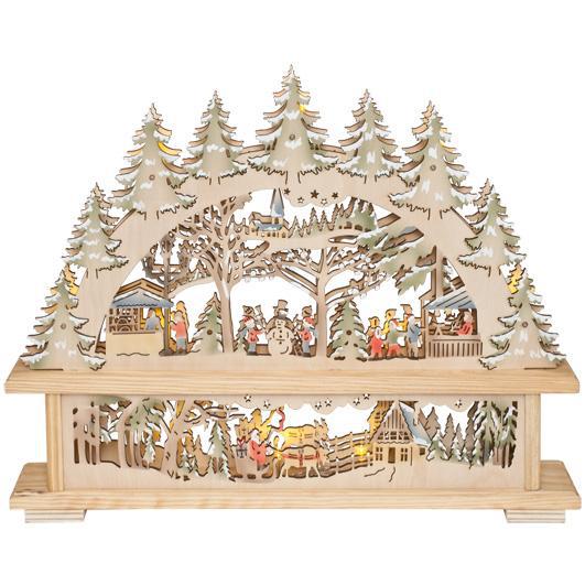 LED-Weihnachtsleuchter Weihnachtsmarkt LED-Weihnachtsleuchter Weihnachtsmarkt