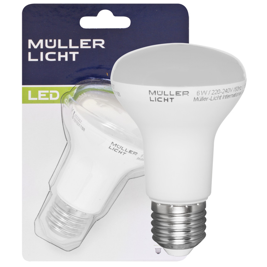 LED-Reflektorlampe E27 2700K 6,0W 470lm LED-Reflektorlampe E27 2700K 6,0W 470lm