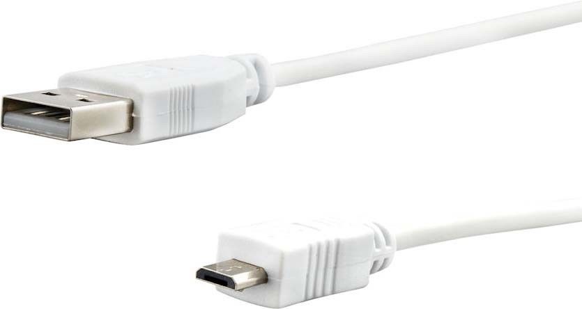 Micro-USB-Kabel AB CC549Wweiss Micro-USB-Kabel AB CC549Wweiss