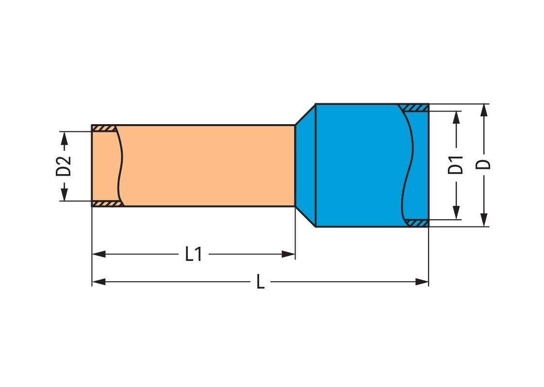 Aderendhülse 216-304/001-000
