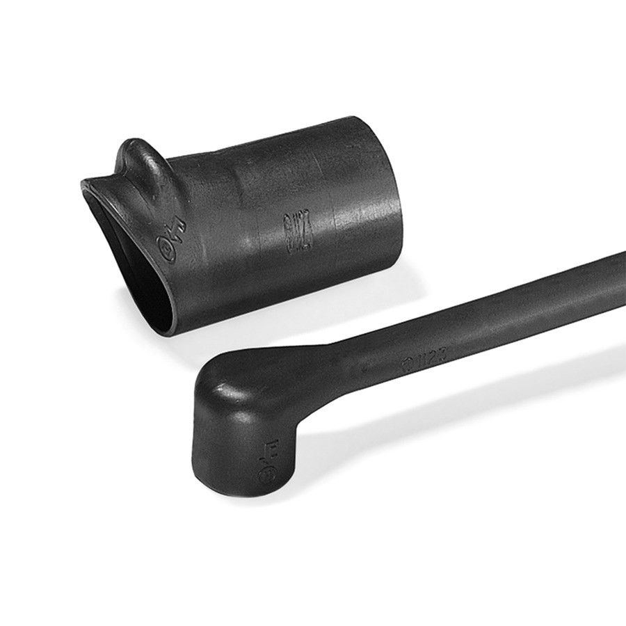 Warmschrumpfformteil 1124-1-G PO-X BK