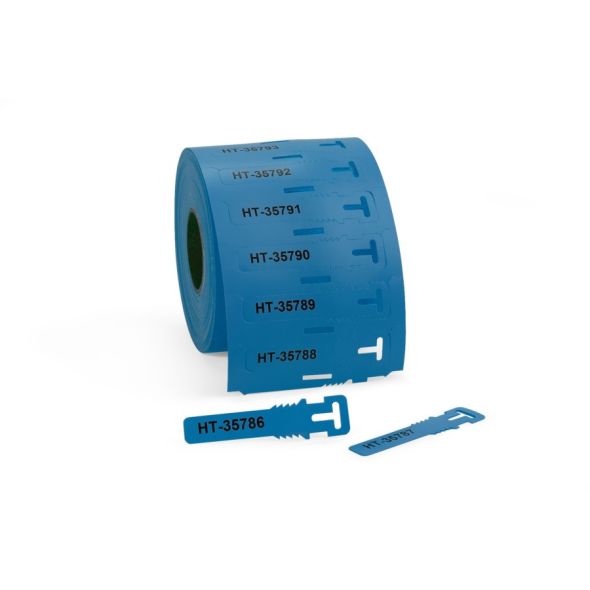 Kennzeichnungsschilder TAGPU12X74LOOP-BU bl Kennzeichnungsschilder TAGPU12X74LOOP-BU bl