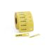 Kennzeichnungsschilder TAGPU12X74LOOP-BU bl