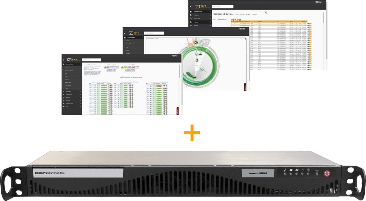 Fibredata Server+Überw. RSU