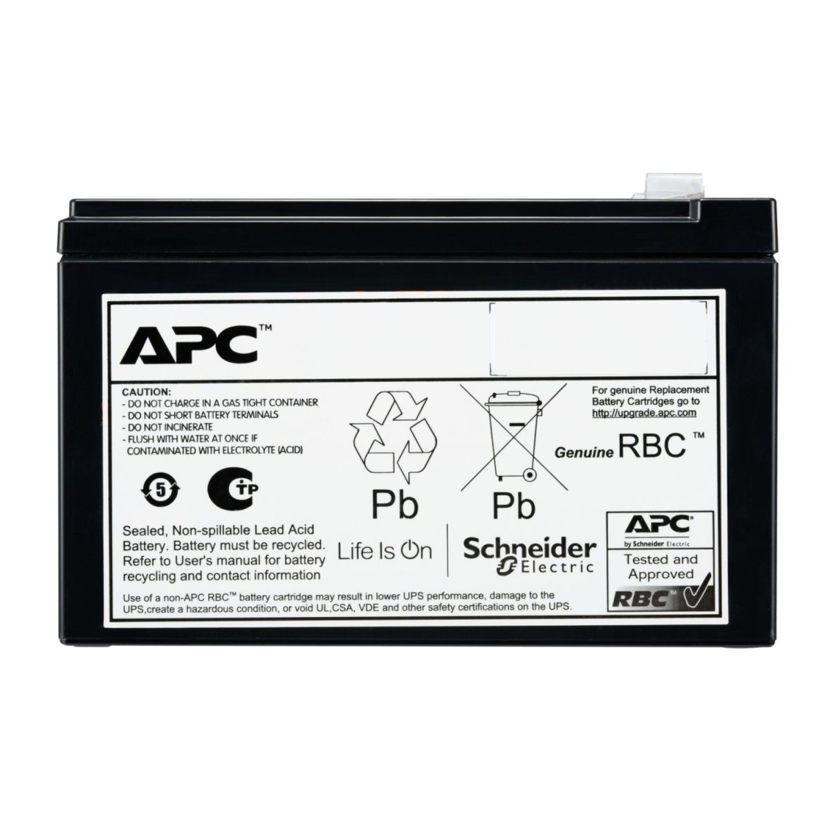 Ersatzbatterie APCRBCV205 Ersatzbatterie APCRBCV205