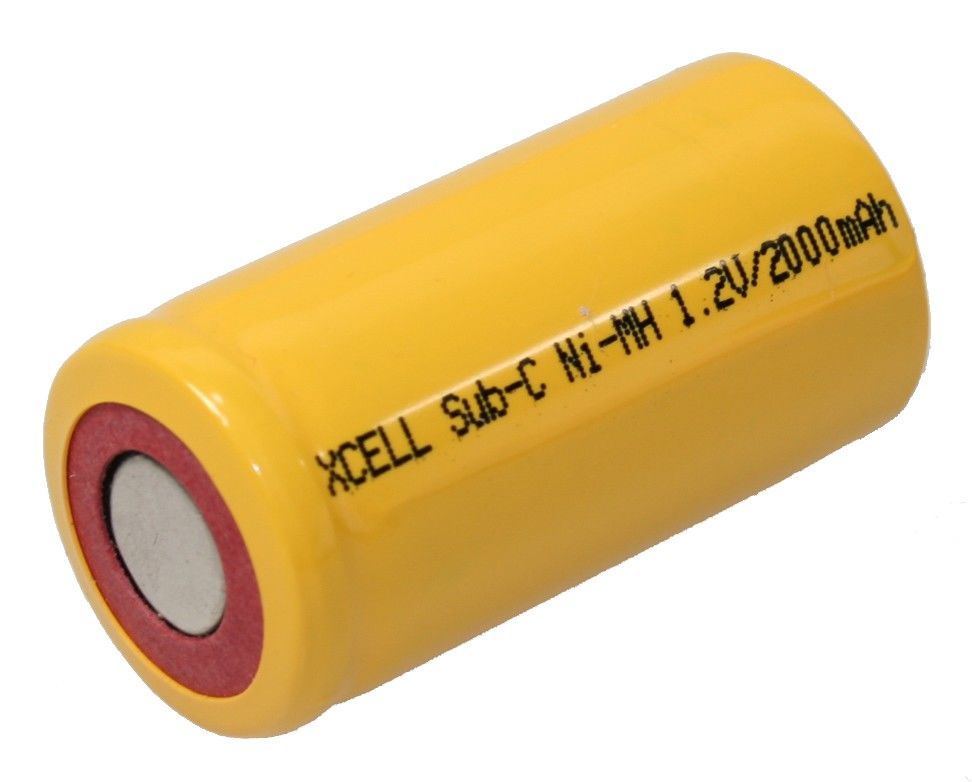Akku Ni-MH 1,2V Sub-C X2000SCR Akku Ni-MH 1,2V Sub-C X2000SCR