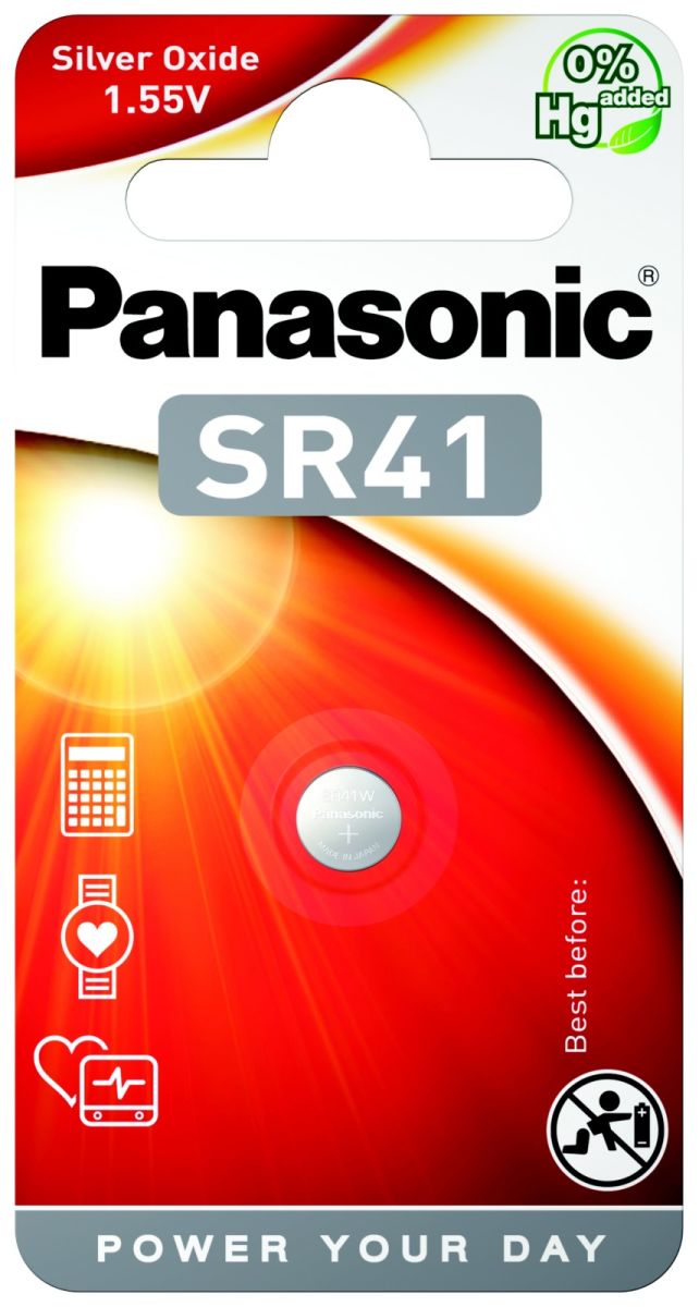 Uhrenbatterie 1,55V SR41 SR-41EL/1B Uhrenbatterie 1,55V SR41 SR-41EL/1B