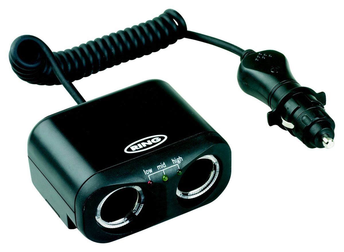 KFZ-Mehrfachsteckdose 12V 138017 KFZ-Mehrfachsteckdose 12V 138017
