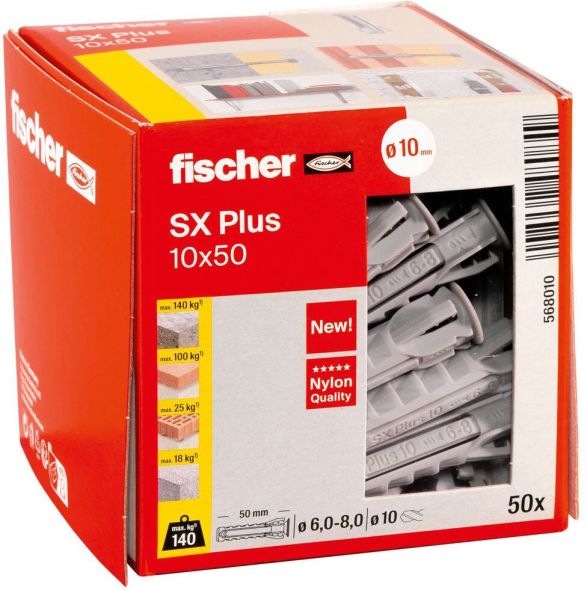 Dübel SX Plus SX Plus 10x50 Dübel SX Plus SX Plus 10x50