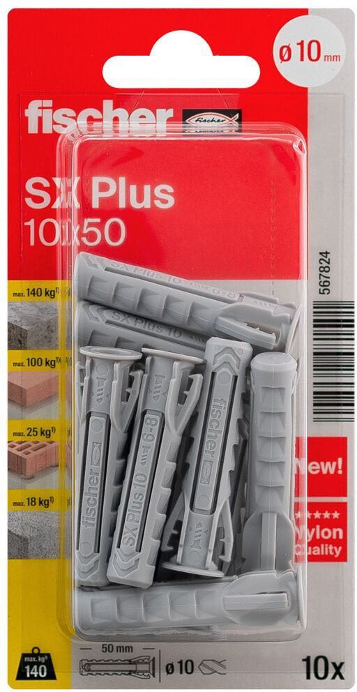 Dübel SX Plus SXPlus10x50K(VE10)