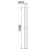 Gewindestange 10x10x1000 TR M10 1M BR