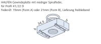 Gewindeplatte 0322.040-00001