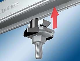 Hammerkopfschraube FHS CLIX 10x40