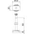Hammerkopfschraube MS41HBF M8x60 ZL