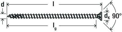 Holzschraube 8,0x280BC50#562939