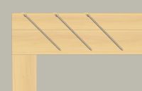 Holzschraube 10,0x500 BC 25