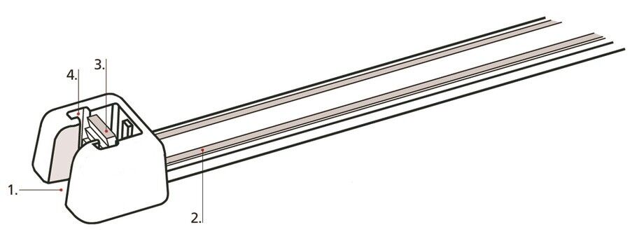 Kabelbinder Q18R-PA66-NA-C1