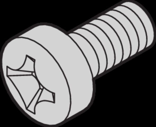 Linsenschraube 21101366 (VE100) Linsenschraube 21101366 (VE100)