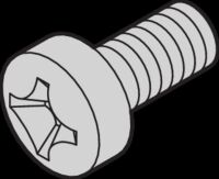 Linsenschraube 21101366 (VE100)