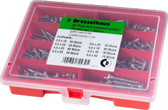 Sortiment JDPlus Schrauben 4499/000/06 6011 Sortiment JDPlus Schrauben 4499/000/06 6011