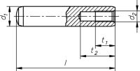 Zylinderstift m.Innengew. 1695/000/01 20x50