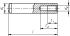 Zylinderstift m.Innengew. 1695/000/01 20x50