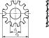 Zahnscheibe Form A A2 3397/000/01 6,4