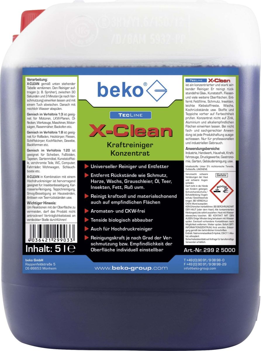 X-Clean Konzentrat 29925000 X-Clean Konzentrat 29925000