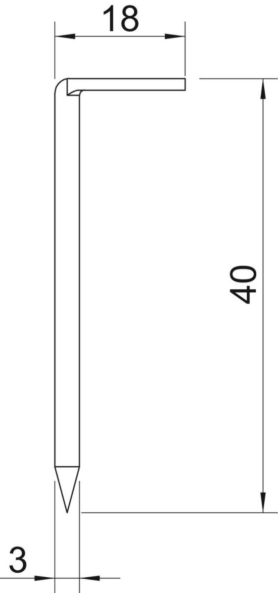Hakennagel 1101 Z 40 G
