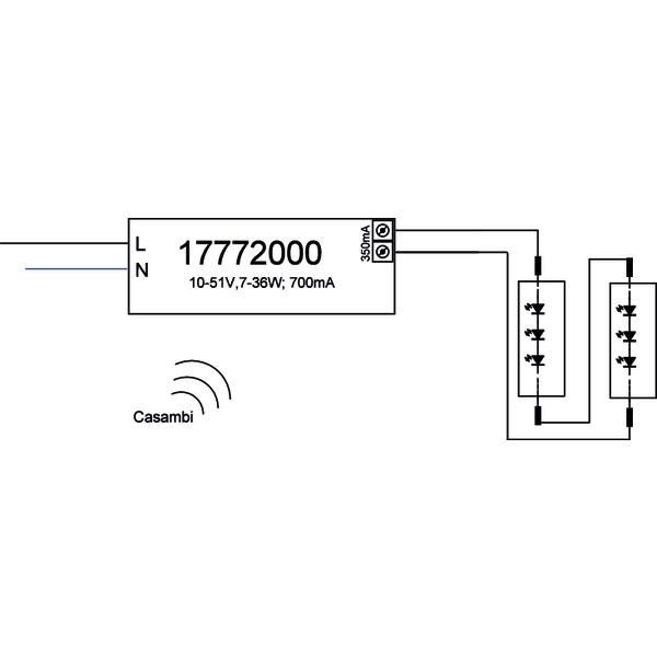 LED-Konverter Casambi 17772020