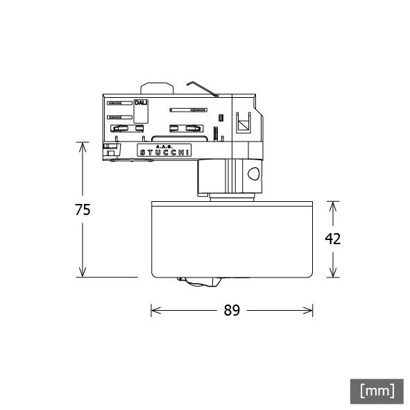 Sensor f. Stromschiene ZBORTQSENSOR/DALIsw