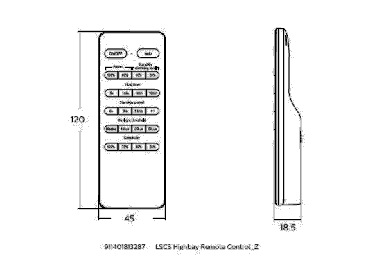 Fernbedienung LSCS Highb #75677999