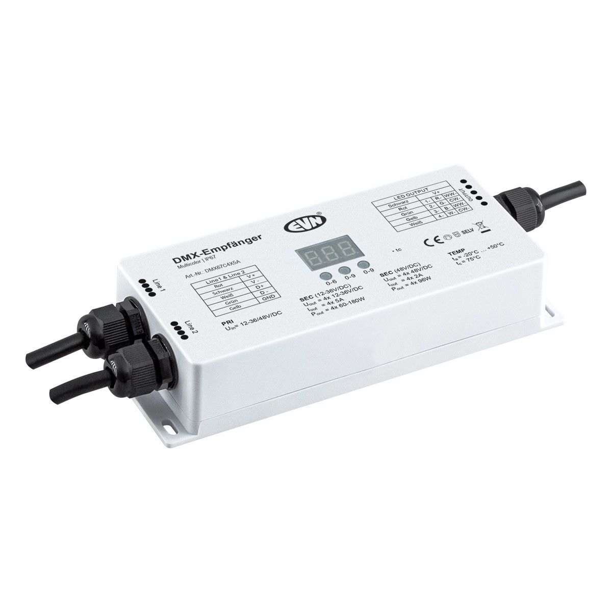 DMX-Controller DMX67C4X5A