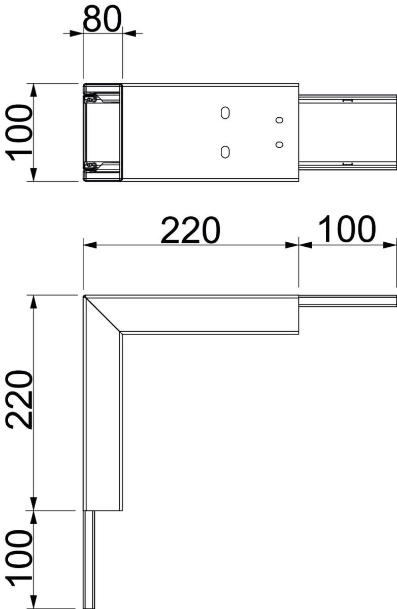 Außeneck PLM EC 0810 RW