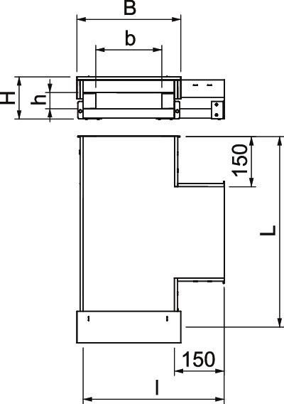 T-Stück BSKH09-T0521