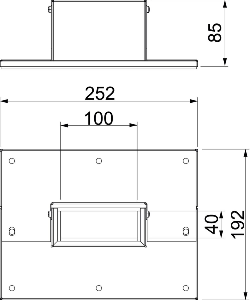 Wandanschlusskragen PLM WC 0410 RW