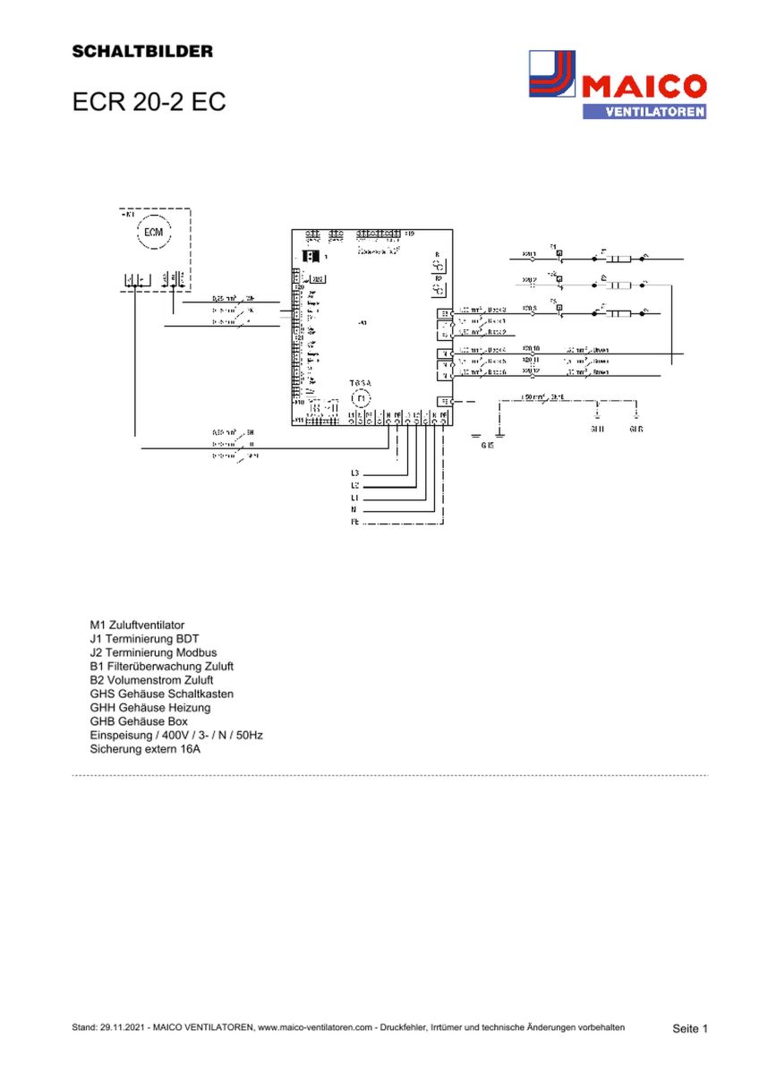 Compaktbox ECR 20-2 EC